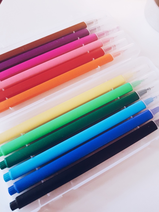 Colored pens